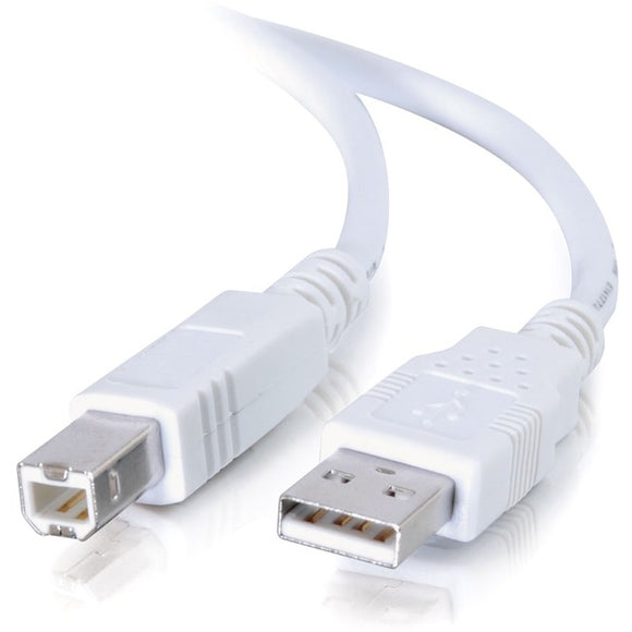 C2G 1m USB A to B Cable - Printer Cable - USB Cable - USB 2.0 - 3ft White