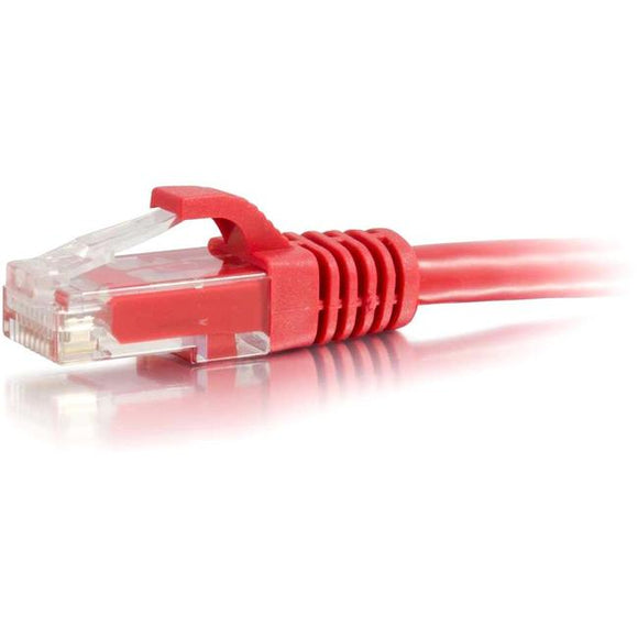 C2G-7ft Cat6 Snagless Unshielded (UTP) Network Patch Cable - Red