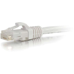 C2G-50ft Cat6 Snagless Unshielded (UTP) Network Patch Cable - White