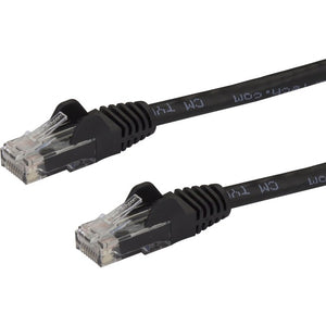 StarTech.com 10 ft Black Snagless Cat6 UTP Patch Cable