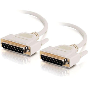 C2G 25ft DB25 M-M Serial RS232 Cable