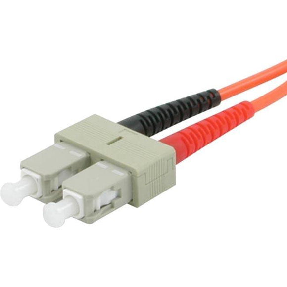 C2G-5m SC-ST 62.5-125 OM1 Duplex Multimode PVC Fiber Optic Cable - Orange