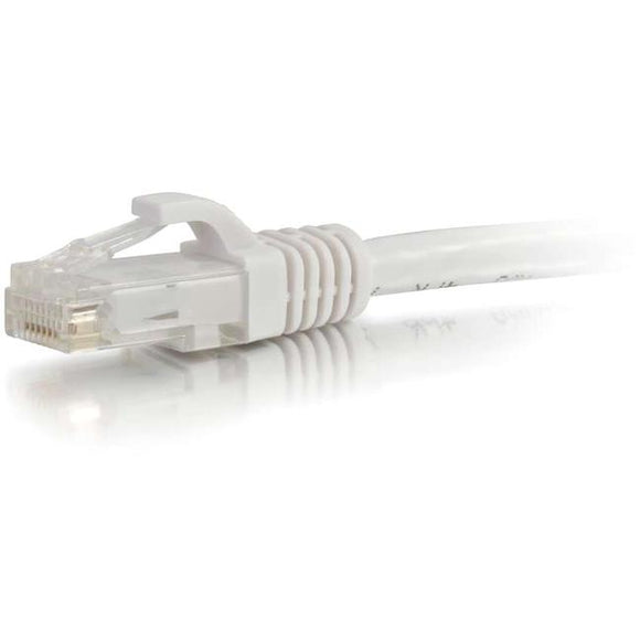 C2G-100ft Cat6 Snagless Unshielded (UTP) Network Patch Cable - White