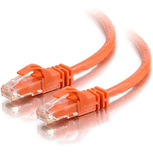 C2G-3ft Cat6 Snagless Crossover Unshielded (UTP) Network Patch Cable - Orange