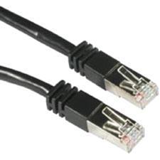 C2G-5ft Cat5e Molded Shielded (STP) Network Patch Cable - Black