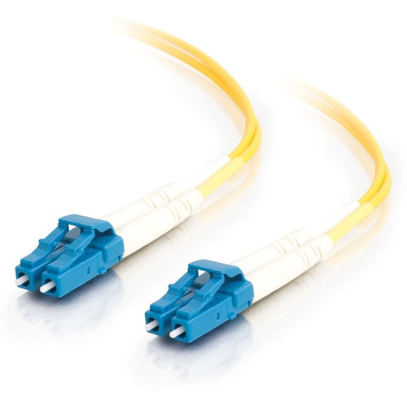 C2G 3m LC-LC 9-125 Duplex Single Mode OS2 Fiber Cable - Yellow - 10ft