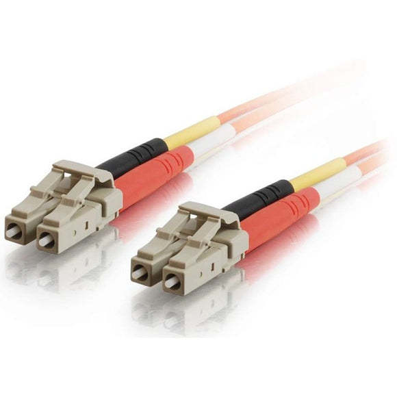 C2G 2m LC-LC 50-125 Duplex Multimode OM2 Fiber Cable - Orange - 6ft