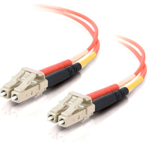 C2G 5m LC-LC 50-125 Duplex Multimode OM2 Fiber Cable - Orange - 16ft