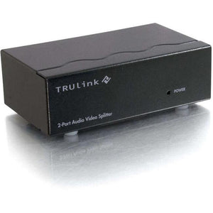 C2G 2-Port UXGA Monitor Splitter-Extender with 3.5mm Audio (Female Input)