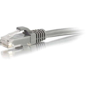 C2G-150ft Cat5e Snagless Unshielded (UTP) Network Patch Cable - Gray