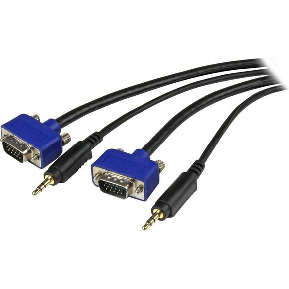 StarTech.com 6 ft Coax High Resolution Monitor VGA Cable w- Audio - HD15 M-M