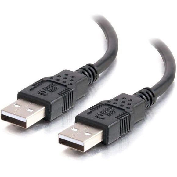 C2G 1m USB 2.0 A Male to A Male Cable - Black (3.2ft)