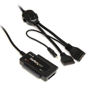 StarTech.com USB 2.0 to SATA-IDE Combo Adapter for 2.5-3.5" SSD-HDD