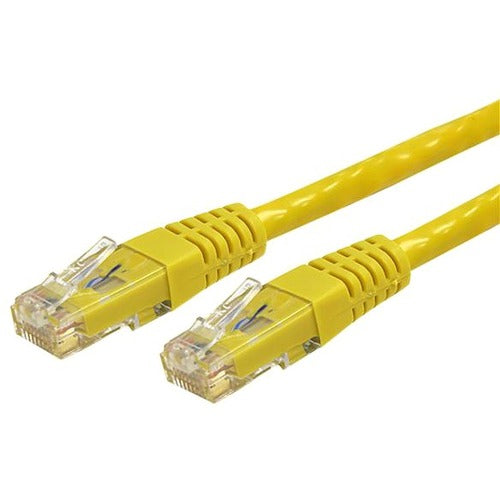StarTech.com 15 ft Yellow Molded Cat6 UTP Patch Cable - ETL Verified