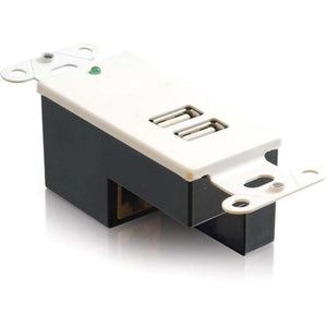 C2G 2-Port USB 1.1 Superbooster Wall Plate - Receiver