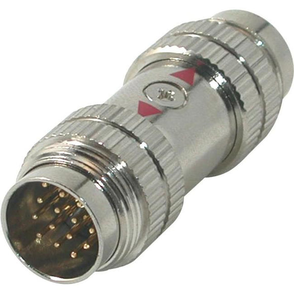 C2G RapidRun PC 15-pin Din (Yellow and Orange) M-M Coupler