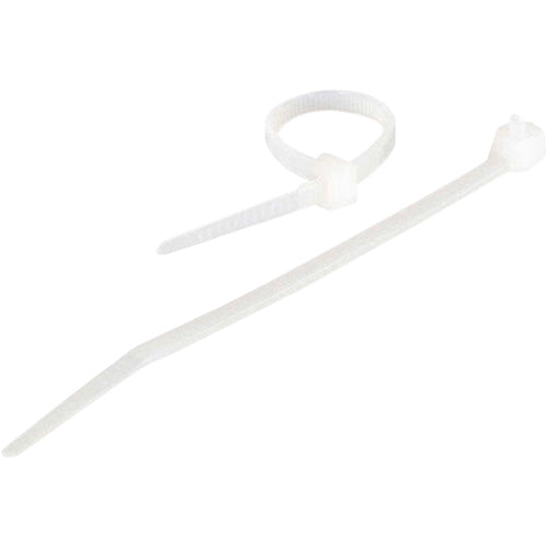 C2G 7.5in Cable Ties - White - 100pk