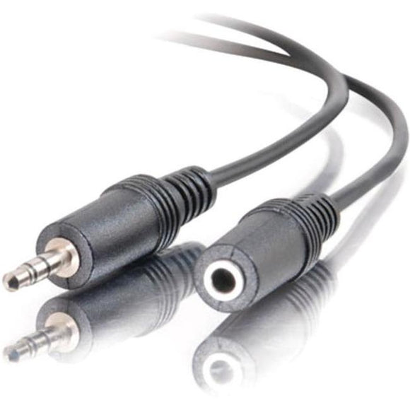 C2G 6ft 3.5mm M-F Stereo Audio Extension Cable