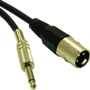 C2G 25ft Pro-Audio XLR Male to 1-4in Male Cable
