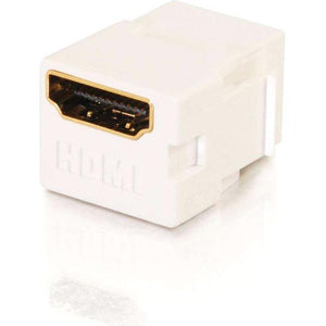 C2G Snap-In HDMI F-F Keystone Insert Module - White