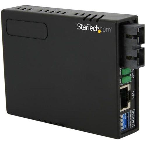 StarTech.com 10-100 Multi Mode Fiber to Ethernet Media Converter SC 2km with PoE