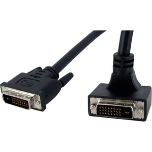 StarTech.com 6 ft 90 Degree Upward Angled DVI-D Monitor Cable - M-M