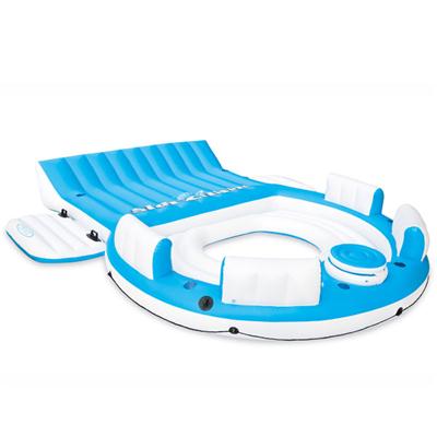 Relaxation Island blue white
