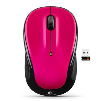 M325 Wrls Mouse Brillant Rose