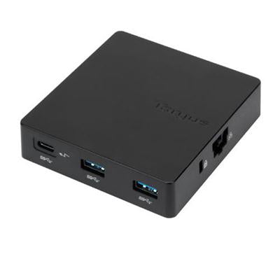 USB-C Travel Dock with Power Pass-Through [Black]