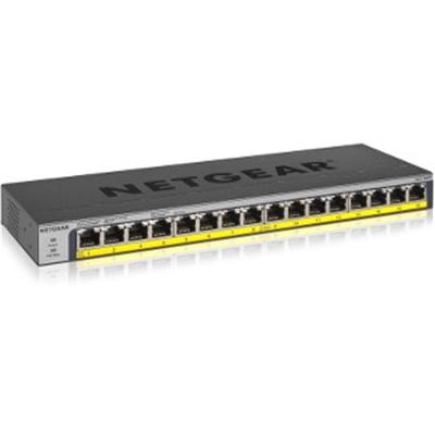 16Port PoE Plus Gigabit Unmngd