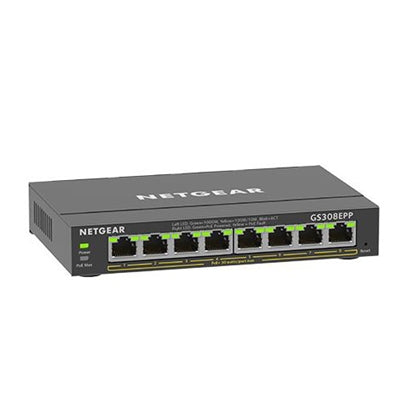 8 Port GB HP PoE Smart Plus