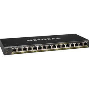 16 Port Gig Unmanaged PoE