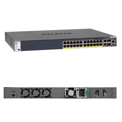 NETGEAR M4300-28G-PoE+ Managed Switch with 550W PSU