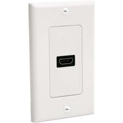 Single Outlet HDMI Wall Plate