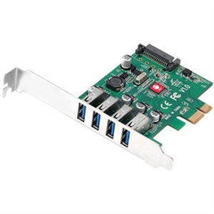DP USB 3.0 4 Port PCIe Card