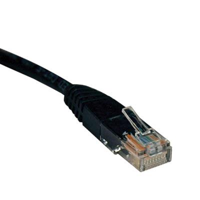 50' Cat5e Patch Cable Black