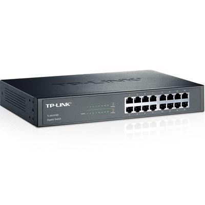 16 Port Gigabit Switch Metal