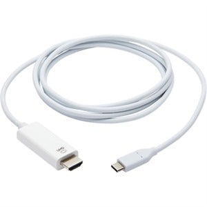 USB C HDMI Adapter White 6ft