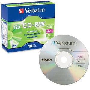 CD RW 700MB 10pk